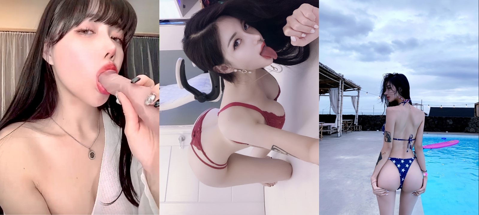 【韩国极品模特jindayul】露点视频大曝光，表情好像吃了春药一般，骚的无可救药，仿佛下一秒他就把他的蜜穴献上，诱惑至极。