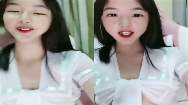 白皙甜美妹子淫声荡语撩骚互动玩奶扣逼道具自慰