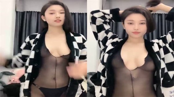 美女模特全程露脸