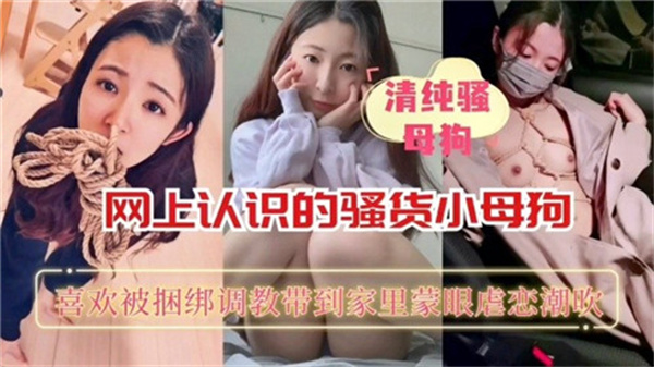 网恋狂潮：巨乳骚货小母狗勾引上门任人狂干